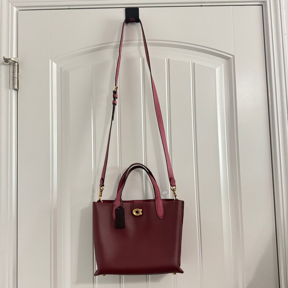 Coach Burgundy Crossbody & Handbag